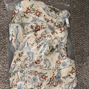 AKIRA FLORAL BABY RUFFLE SKIRT Size LL